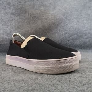 Caslon Shoes Womens 7 Sneakers Slip On Lifestyle Casual Comfort Platform Black